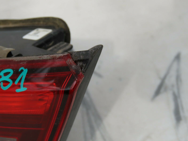 AUDI A3 2013-2016 DRIVER SIDE REAR INNER BOOT TAIL LIGHT LAMP 8V4945094A