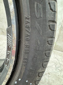 MERCEDES E W212 AMG ALLOY WHEEL RIM 19' 8Jx19H2 ET43 & TYRE 245x40 R19