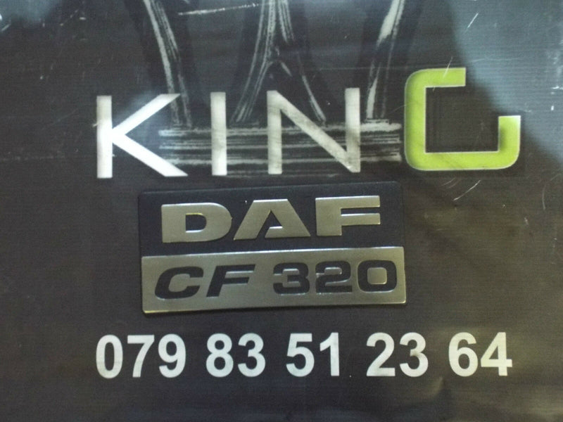 DAF Large Bus Lorry Side Cabin Coach Truck "DAF CF 320" Script Logo