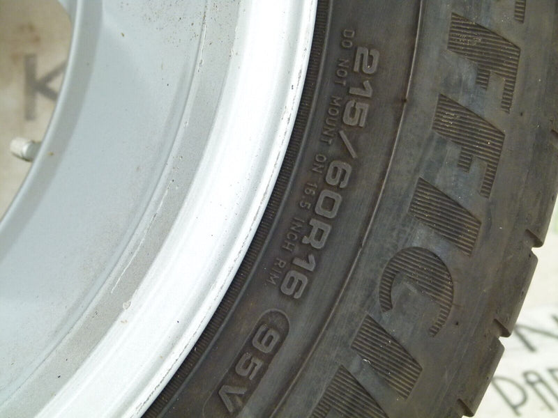 FORD FOCUS WHEEL ALLOY RIM & TIRE 6.5JX16H2 ET50 AM2J1007AA GENUINE