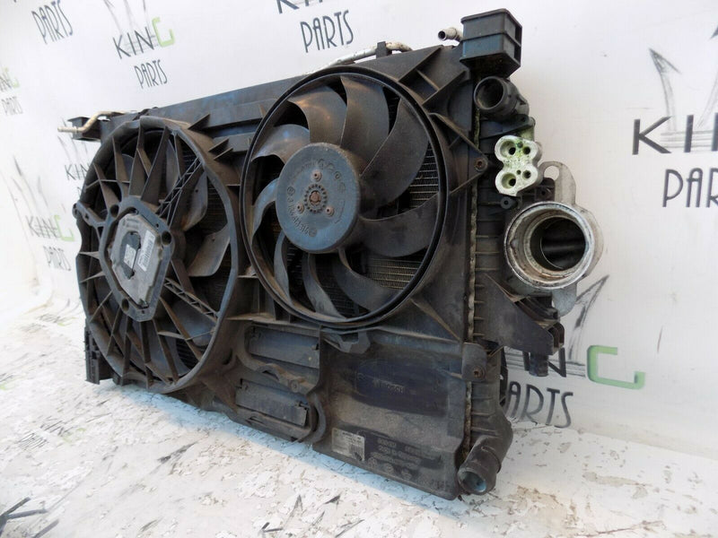 VW T5 TRANSPORTER CARAVELLE 2003-09 2.5TDI RADIATOR PACK TWIN FUNS INTERCOOLER