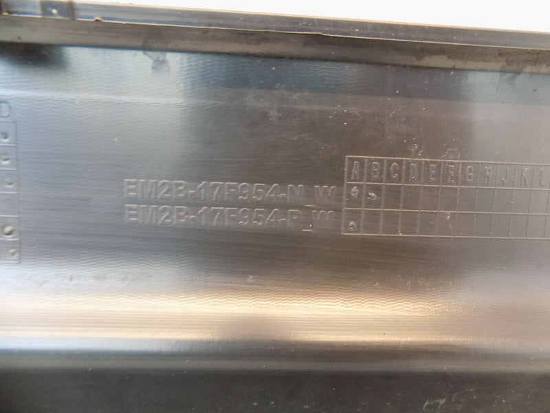 FORD S MAX S-MAX TITANIUM 2015 - 2017 GENUINE BOTTOM PART REAR BUMPER