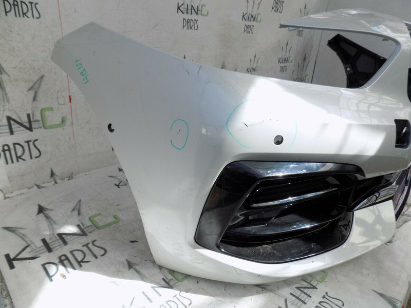 BMW 1 SERIES F40 BASIC 2019-ON SE FRONT BUMPER WHITE 6 PDC GRILL 7459708