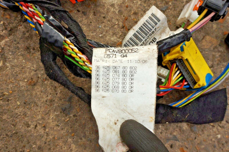 CITROEN C4 GRAND PICASSO 2006-2013 BREAKING INTERIOR WIRING LOOM PCAVB00052