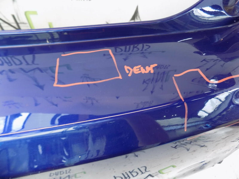 FORD FIESTA VIII MK8 2017 2018 BLUE REAR BUMPER GENUINE H1BB-F954-B1