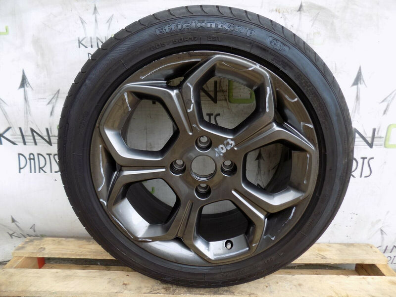 FORD FIESTA MK8 ST LINE 17" ALLOY WHEEL + TYRE 205/50R17 H1BJ-1007-D1A