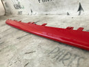 FIAT 500 ABARTH 959 2016-ON FACELIFT REAR BUMPER TRIM IN RED 735633086