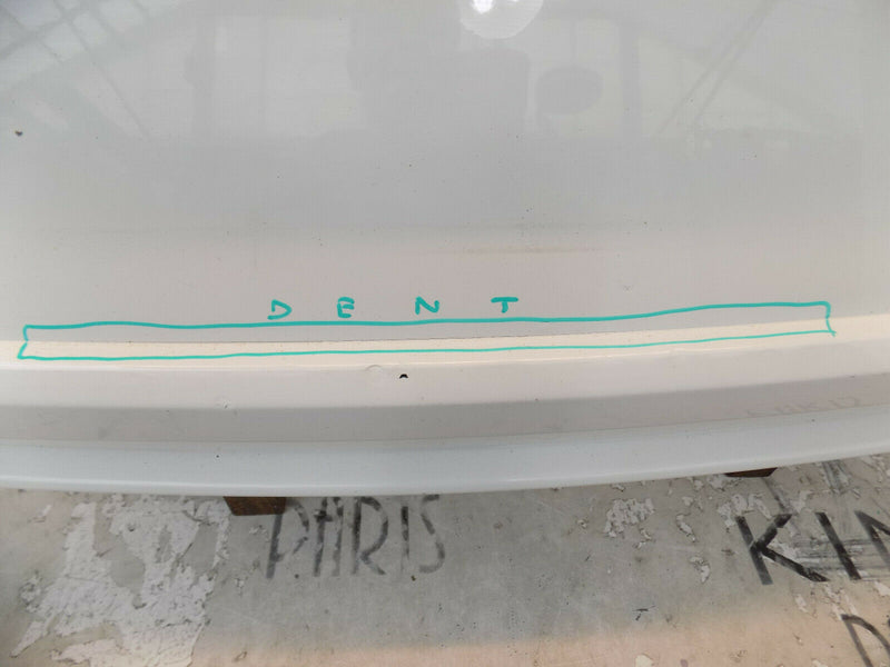 VW SCIROCCO Pre-Facelift 2008 - 2013 WHITE REAR BUMPER GENUINE 1K8807421