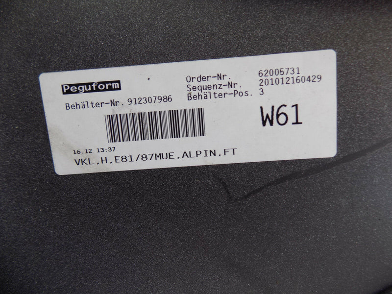 BMW 1 SERIES E87 E81 5DR 2007-2011 FACELIFT REAR BUMPER GENUINE 7166612