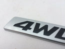 HYUNDAI TUCSON, SANTA FE - LOGO 4WD BADGE TRUNK EMBLEM STICKER TAILGATE GENUINE