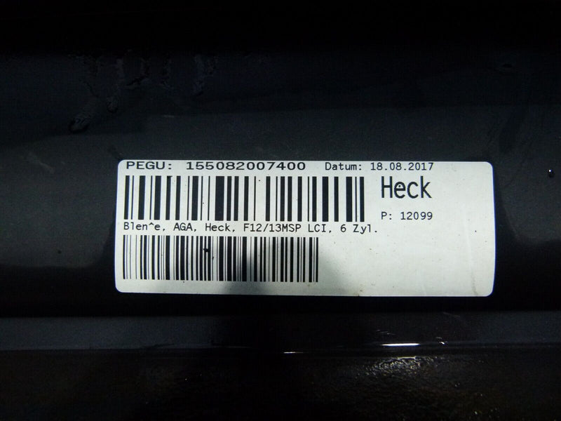 BMW 6 SERIES F13 M-SPORT LCI 2015-2018 REAR BUMPER PDC GENUINE 21754011