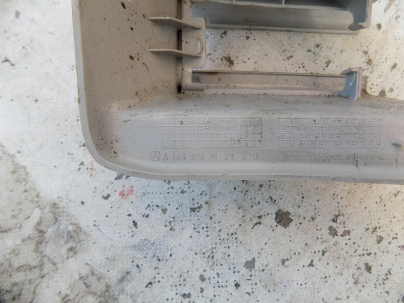 MERCEDES-BENZ A-CLASS W169 SEAT RAIL TRIM COVER A1699191120