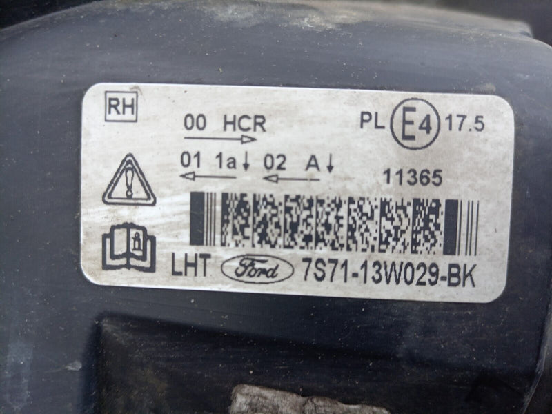 FORD MONDEO MK3 2006-2011 GENUINE FRONT HEADLIGHT RIGHT DRIVER SIDE