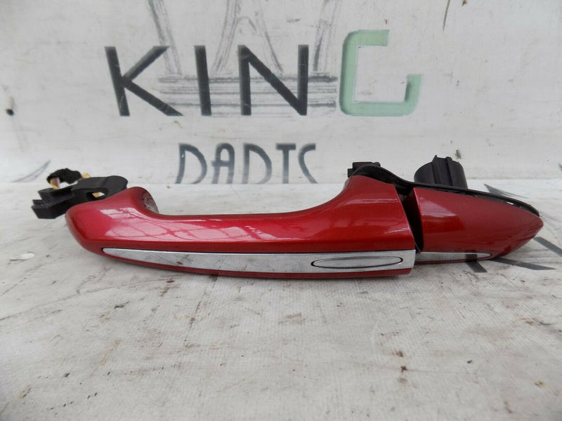 JAGUAR XJ (X351) 2010-2019 REAR RIGHT DOOR EXTERNAL HANDLE IN RED *N2
