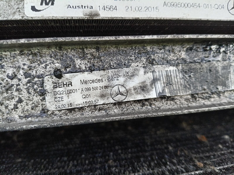 MERCEDES C CLASS W 205 1.6 DIESEL RADIATOR PACK RAD PACK