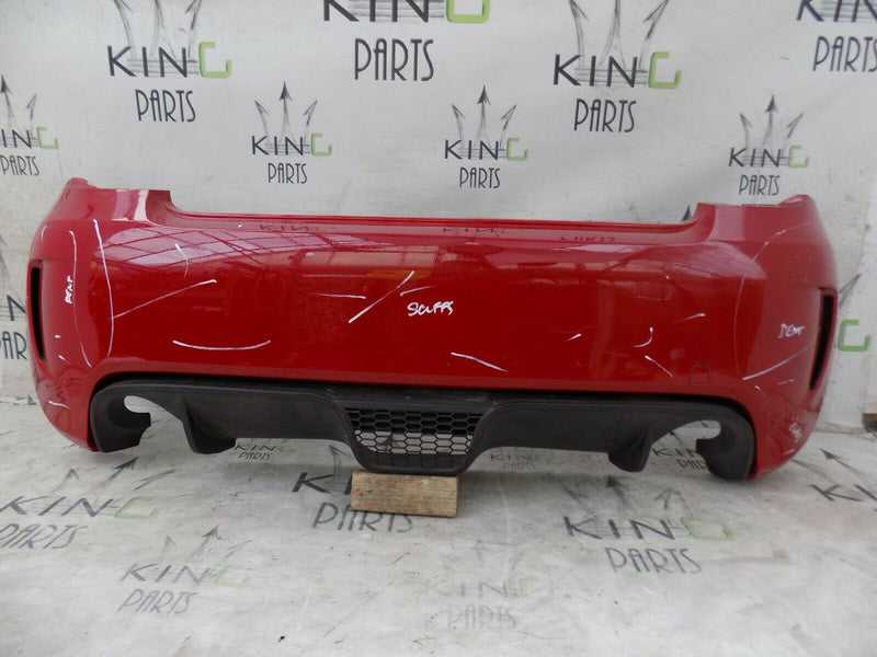 FIAT 500 ABARTH C391 2007-2013 RED REAR BUMPER GENUINE 735465492