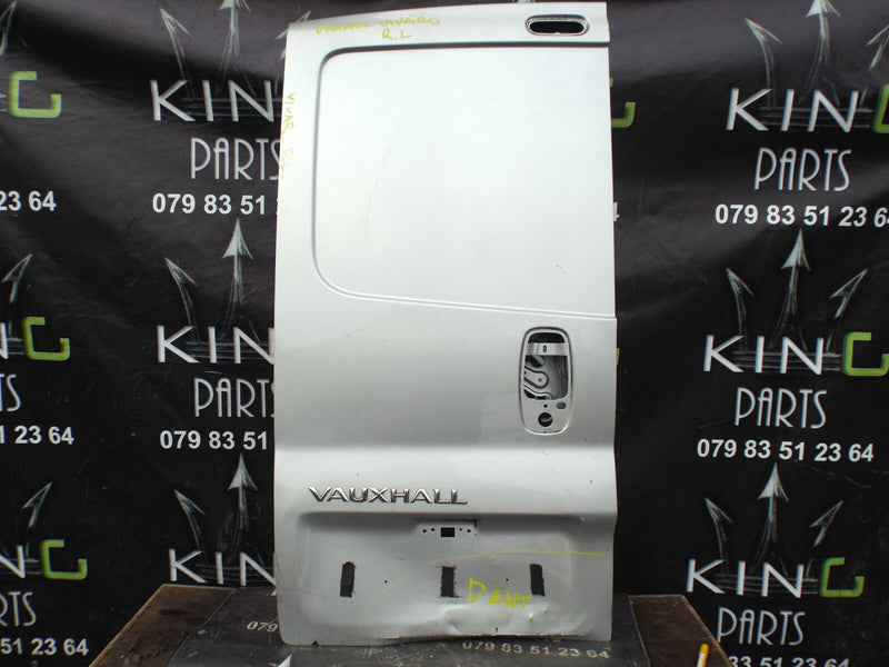 VAUXHALL VIVARO RENAULT TRAFIC PRIMASTAR  N/S REAR DOOR LEFT PASSENGER 02 - 14