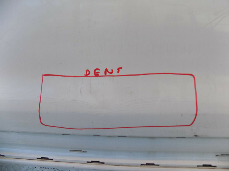 FIAT 500 C391 FACELIFT 2016-2018 WHITE REAR BUMPER GENUINE 735619778
