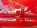 FIAT 500 C391 2007-2013 RED REAR BUMPER GENUINE PDC HOLES 735425627