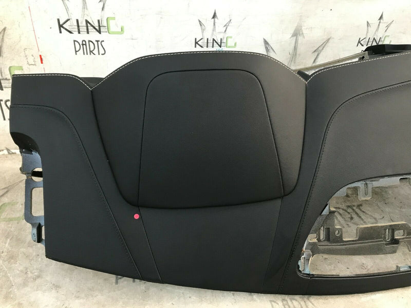 VOLVO S90 V90 2017-2022 GREY LEATHER DASHBOARD WHITE THREAD 31366570