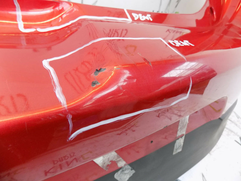 MAZDA 3 III 2008- 2011 RED REAR BUMPER GENUINE & DIFFUSER DB0V-50221
