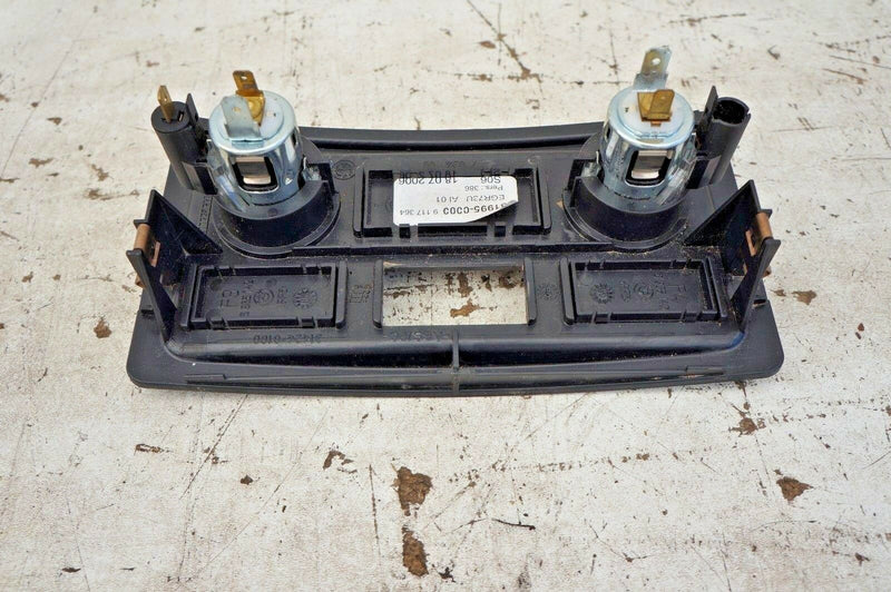 BMW 5 SERIES E60 M5 2003-2010 REAR CENTRE CONSOLE LIGHTER TRIM BLACK 9117364