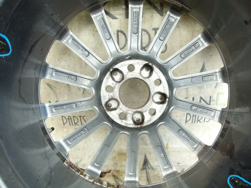 MERCEDES W205 ALLOY WHEEL 19" AMG 7.5JX19H2 ET44 A2054011300 TYRE DAMAGE