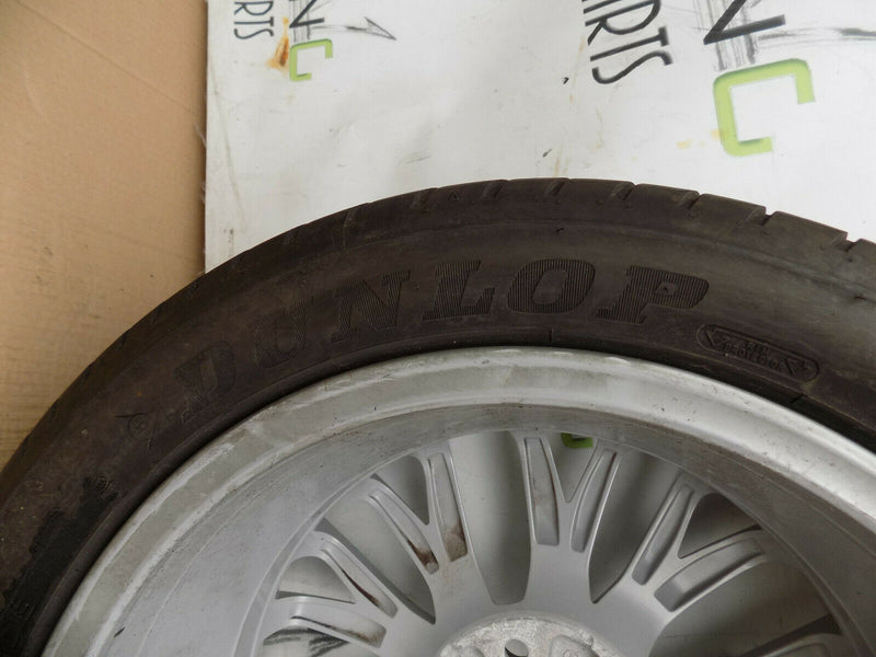 SEAT LEON 17" INCH ALLOY WHEEL 7J X17 ET49 SILVER + TYRE 225/45 5F0601025H