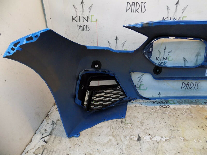 BMW 2 SERIES F44 2020-ON GRAN COUPE M SPORT FRONT BUMPER GRILLS BLUE