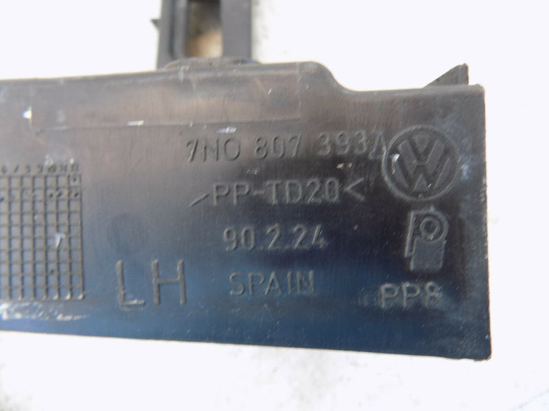 SEAT ALHAMBRA 2010-2015 7N REAR LEFT BUMPER CORNER BRACKET PROFILE 7N0807393A
