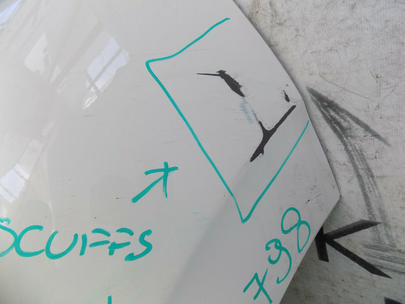 CITROEN C1 2015-ON WHITE REAR BUMPER GENUINE 52159-0H090