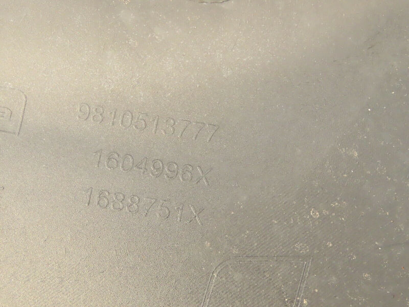 PEUGEOT 208 2015 -ON FACELIFT GENUINE FRONT BUMPER P/N: 9810513777