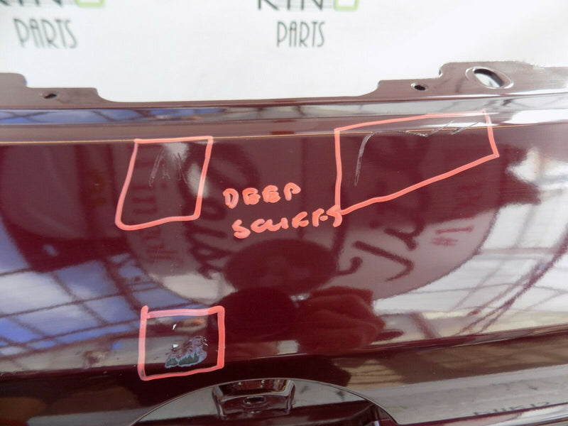 FIAT 500 S SPORT 2016-ON FACELIFT FRONT BUMPER MAROON 735619571