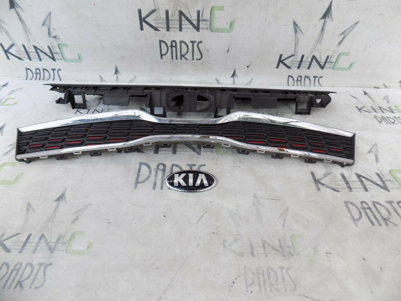 KIA RIO MK3 FACELIFT 2016-2017 FRONT BUMPER UPPER GRILL 86351-W7100