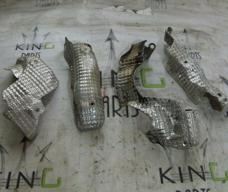 JAGUAR XJ X351 2010-2019 V6 3.0 DIESEL SET COVERS MUFFLER EXHAUST HEAT SHIELD