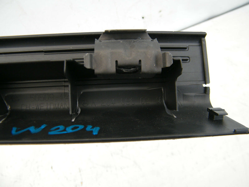 MERCEDES C-CLASS W204 2007-2014 REAR DOOR BLACK PANEL COVER TRIM SILL RIGHT SIDE