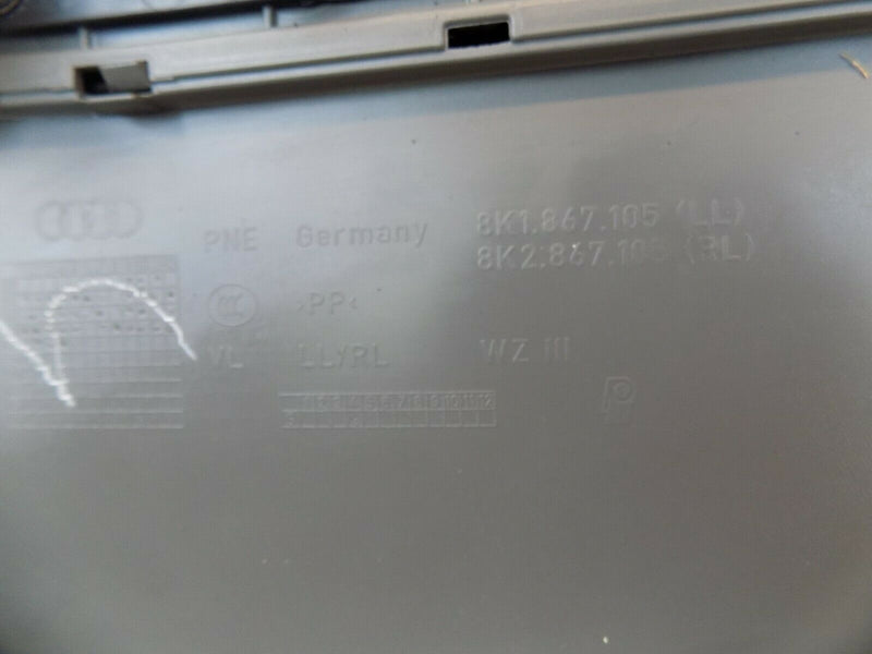 AUDI A4 B8 TFSI 2009-2015 FRONT LEFT PASSENGER SIDE DOOR CARD 8K1867105