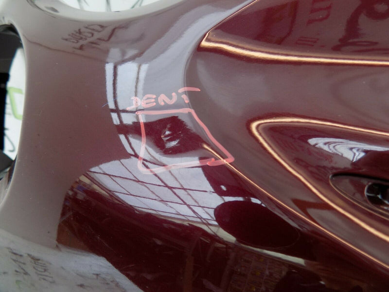 FIAT 500 2015-ON FACELIFT FRONT BUMPER LOUNGE MAROON 735619491