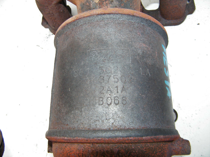 FIESTA MK6 2005-2008 PETROL EXHAUST MANIFOLD & CATALYTIC CONVERTER 4S61-5G232-LA