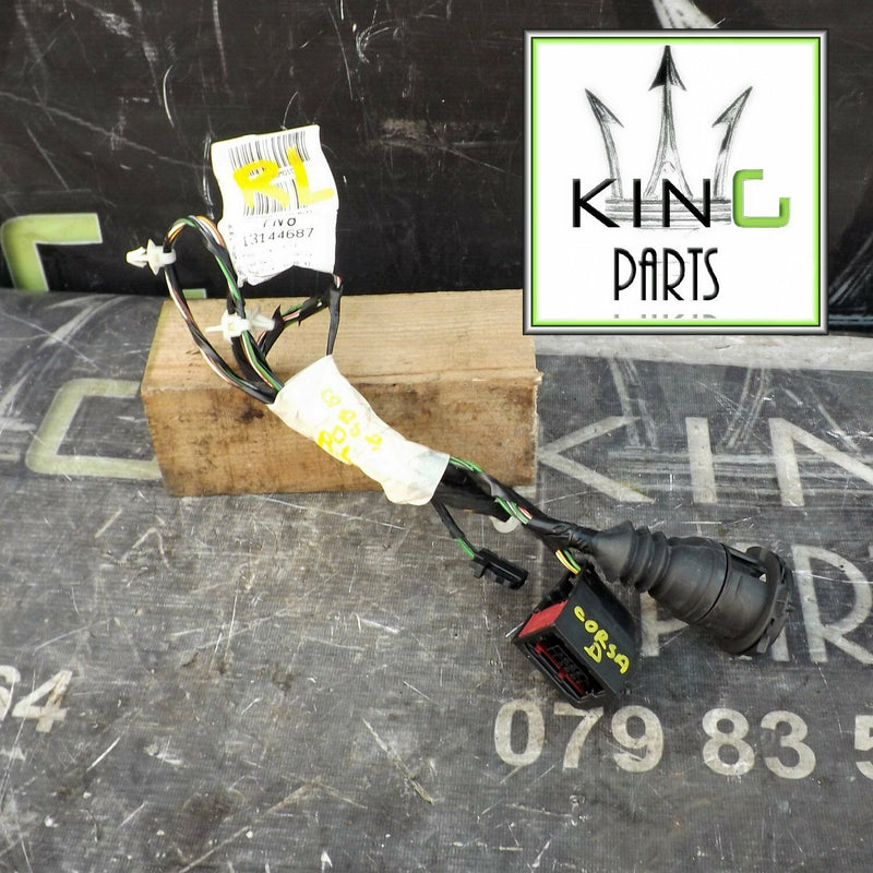 VAUXHALL CORSA D MK3 2006-ON WIRING LOOM HARNESS REAR DOOR LEFT SIDE PASSENGER
