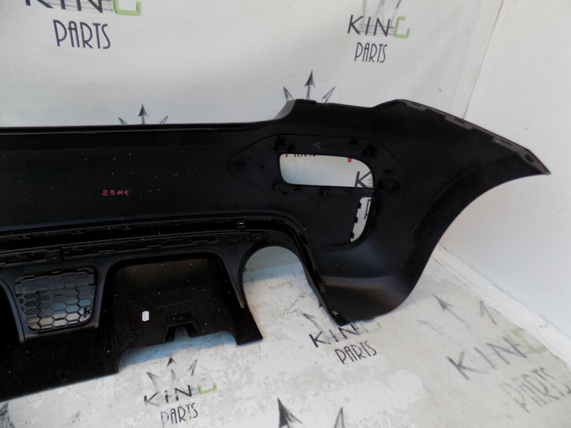 FIAT 500 ABARTH 959 FACELIFT 2016-ON BLACK REAR BUMPER GENUINE 735633081