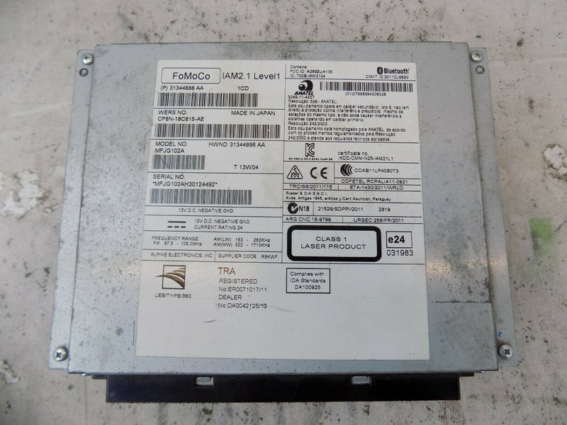 LAND ROVER RANGE ROVER EVOQUE L538 5DR 2011-2019 SAT NAV UNIT CF6N18C815AE