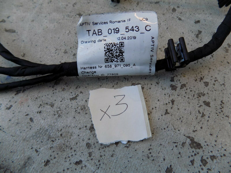 SKODA KAMIQ 2019-UP FRONT PDC WIRING LOOM GENUINE 658971095A