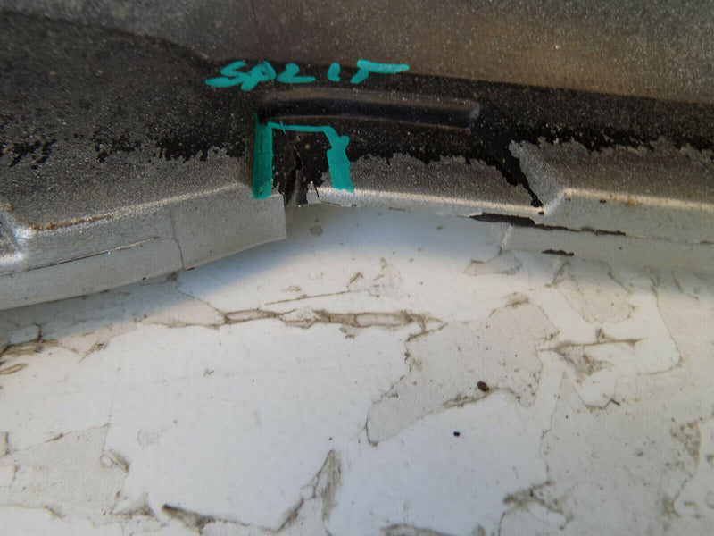 VAUXHALL ASTRA H 2007-2010 FACELIFT 5DR SILVER FRONT BUMPER & LOWER GRILLE