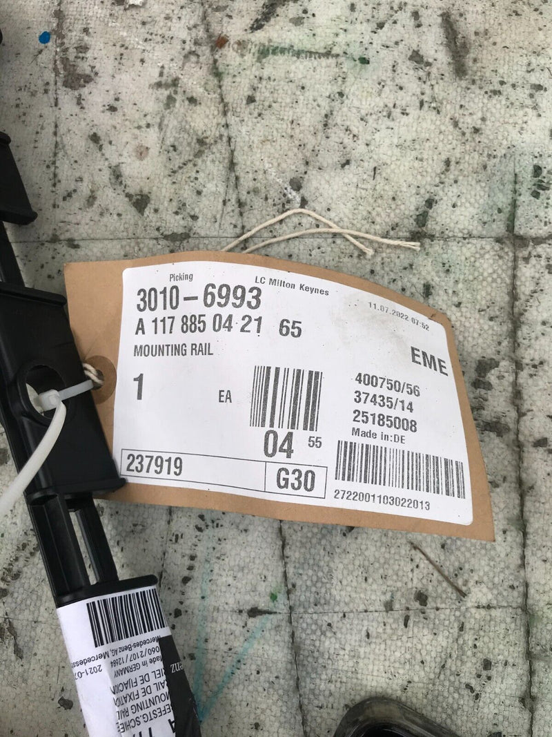 MERCEDES CLA COUPE C117 2013-2019 REAR RIGHT BUMPER BRACKET A1178850421