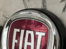FIAT 500 2015-ON FRONT BUMPER GREY LOGO GRILL TRIM WITH BADGE EMBLEM 735637413