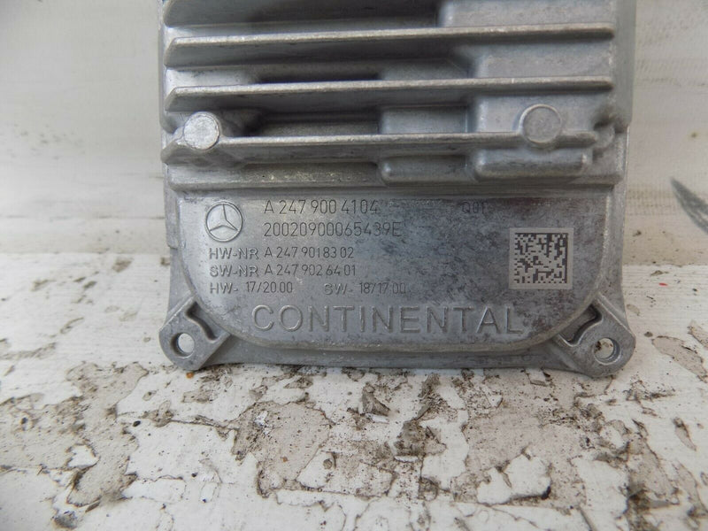GENUINE MERCEDES W177 W247 LED BALLAST CONTROL UNIT HEADLIGHT MODULE A2479004104