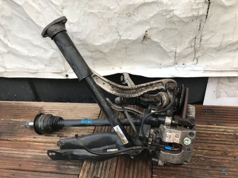 MERCEDES W205 LEFT SIDE REAR LEG 5x WISHBONE, DRIVESHAFT HUB, CALIPER GAS STRUT