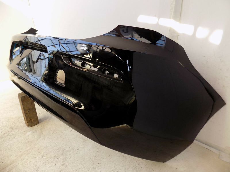 BMW 1 F20 2014-2016 LCI FACELIFT BLACK REAR BUMPER GENUINE 51127371752