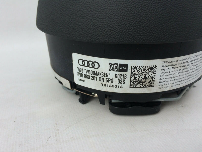 AUDI A3 S3 RS3 8V 2017-ON AIR BAG DRIVER SIDE AIRBAG STEERING WHEEL 8V0880201DN